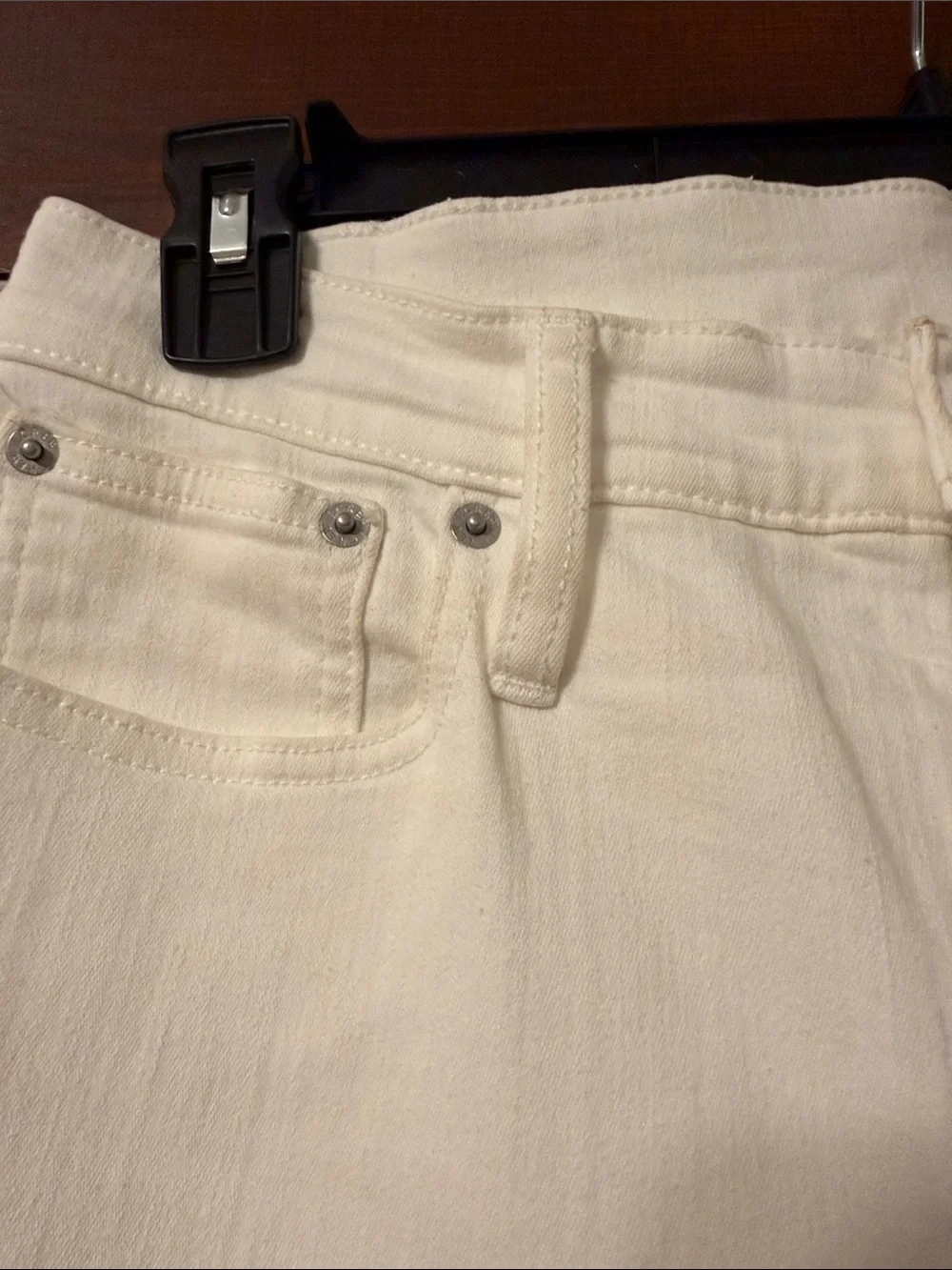 J. Crew Off-White Flare Jeans